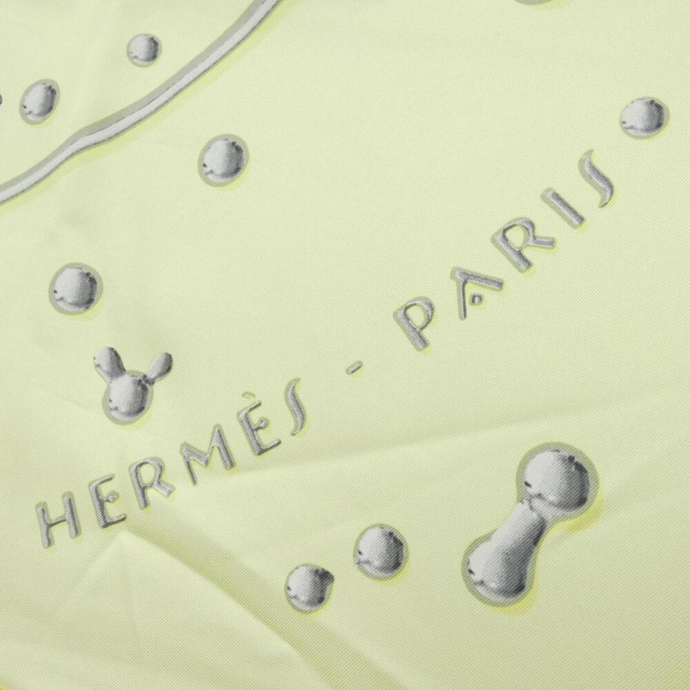 HERMES Yellow Scarf - Picture 2 of 4